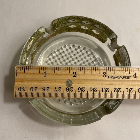 MCM Culver Valencia Ashtray 24kt Gold Overlay - Picture 4 of 7